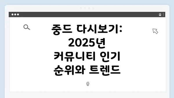 중드 다시보기: 2025년 커뮤니티 인기 순위와 트렌드