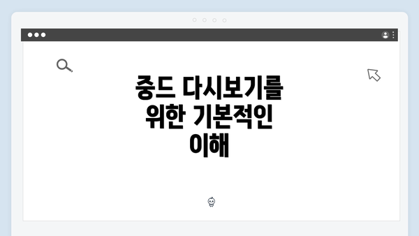 중드 다시보기를 위한 기본적인 이해