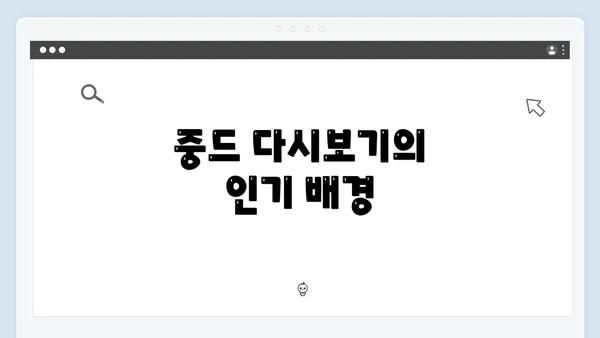 중드 다시보기의 인기 배경