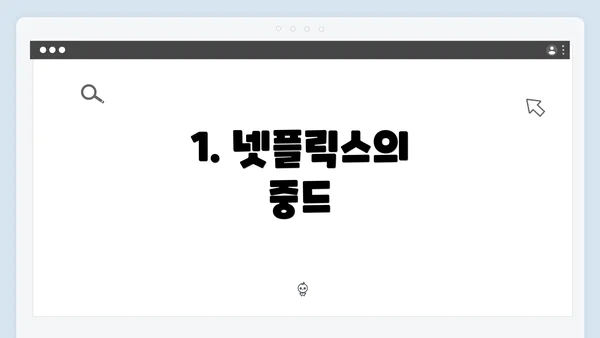 1. 넷플릭스의 중드