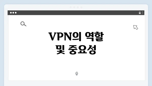 VPN의 역할 및 중요성