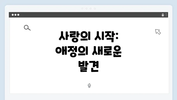 사랑의 시작: 애정의 새로운 발견