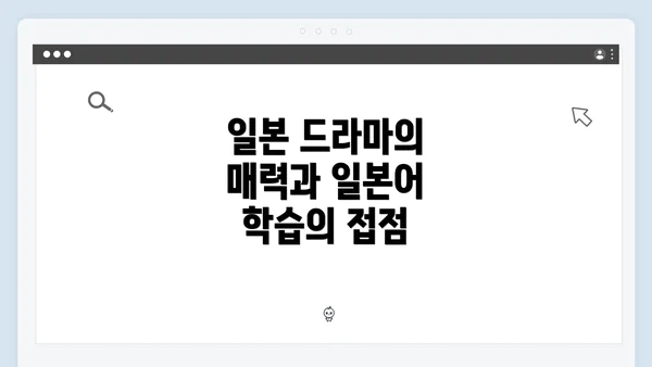 일본 드라마의 매력과 일본어 학습의 접점