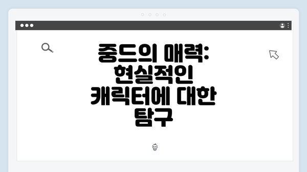 중드의 매력: 현실적인 캐릭터에 대한 탐구