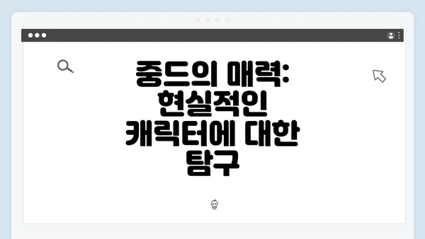 중드의 매력: 현실적인 캐릭터에 대한 탐구