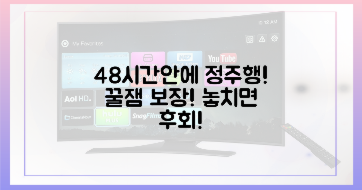 48시간 안에 정주행 가능