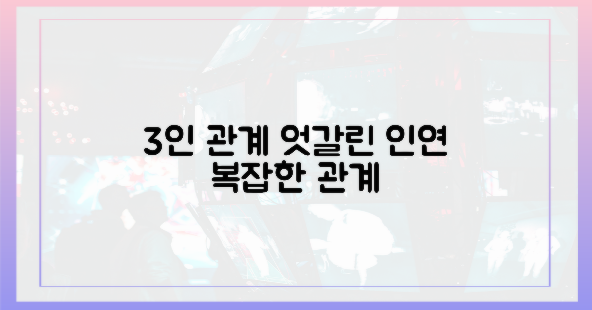 3명의 인물 관계