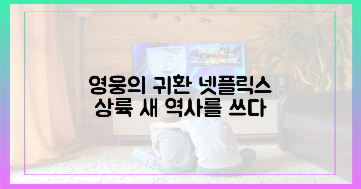 영웅의 새 역사, 넷플릭스 상륙