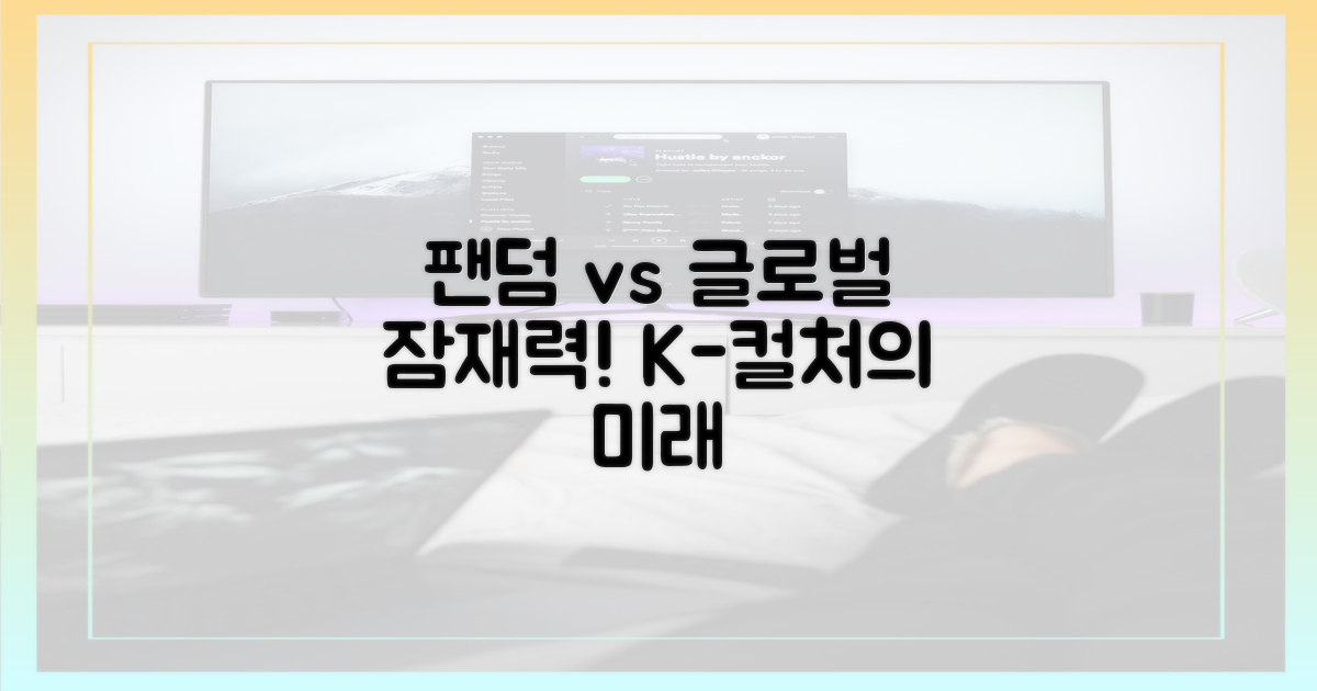 국내 팬덤 vs 글로벌 잠재력
