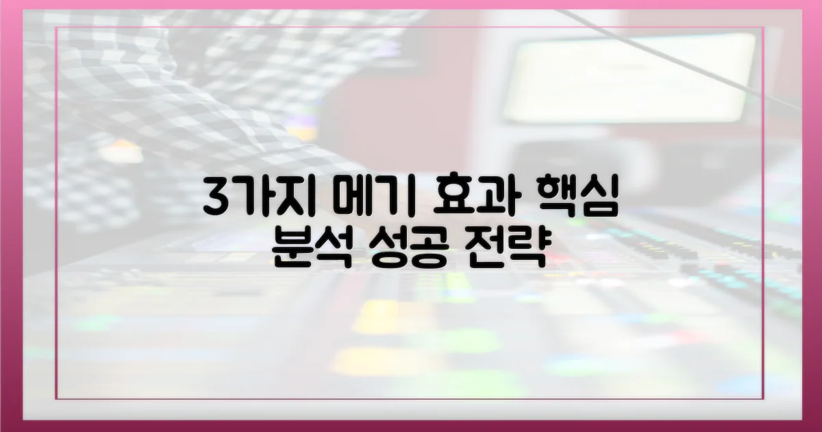 3가지 메기 효과 분석