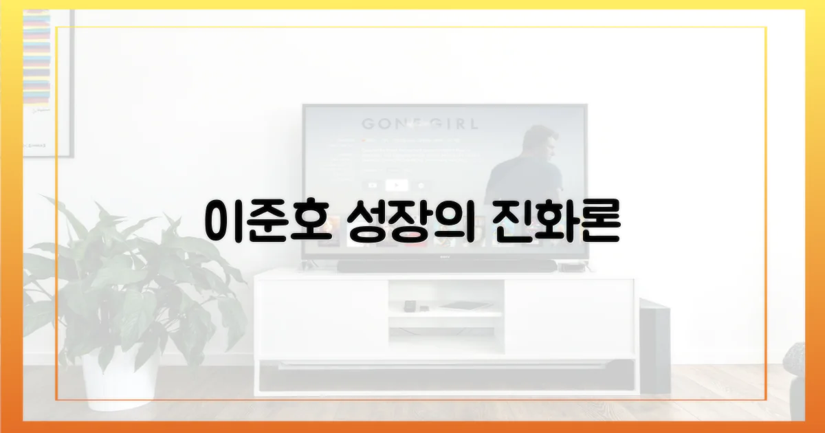 배우 이준호의 진화론