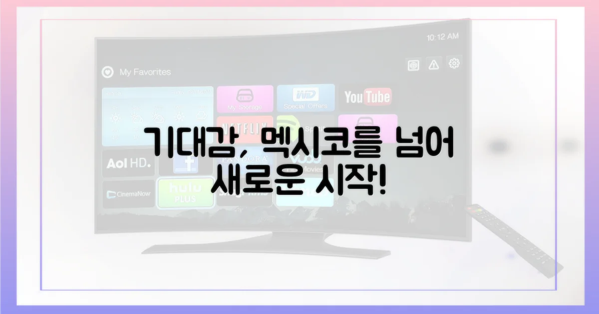 기대감, 멕시코를 넘어