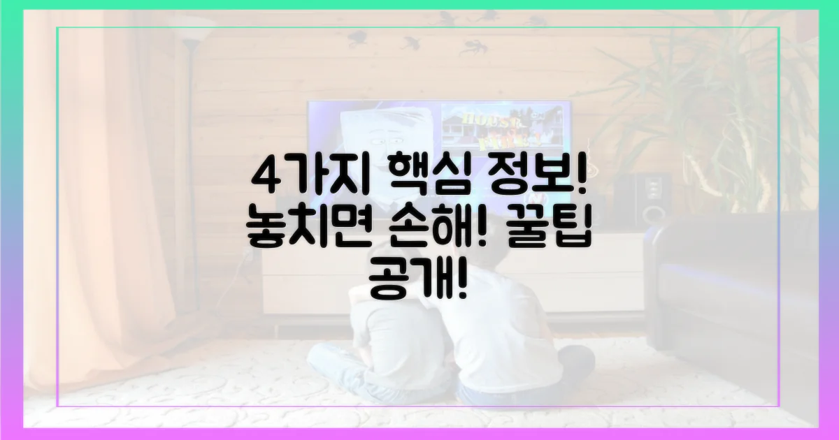 4가지 핵심 시청 정보