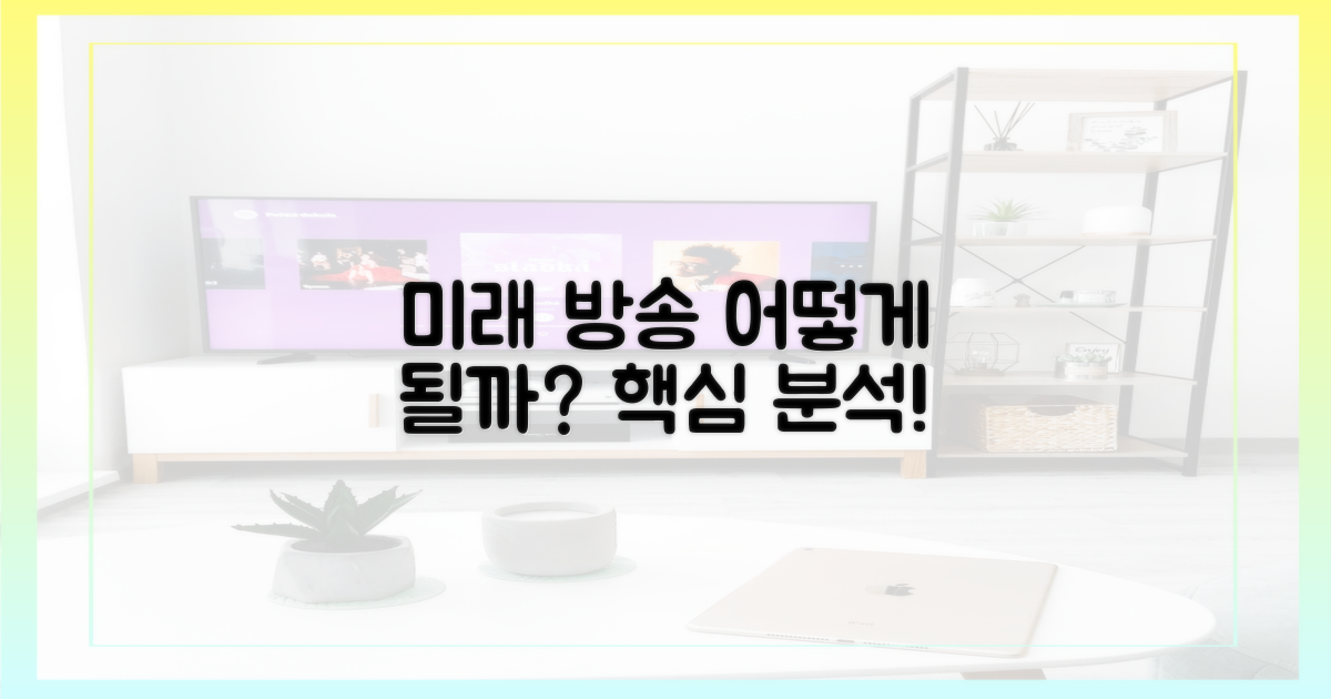 앞으로 방송은 어떻게 될까?