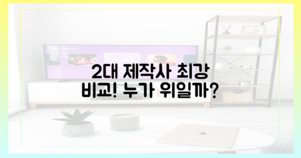 2개 주요 제작사