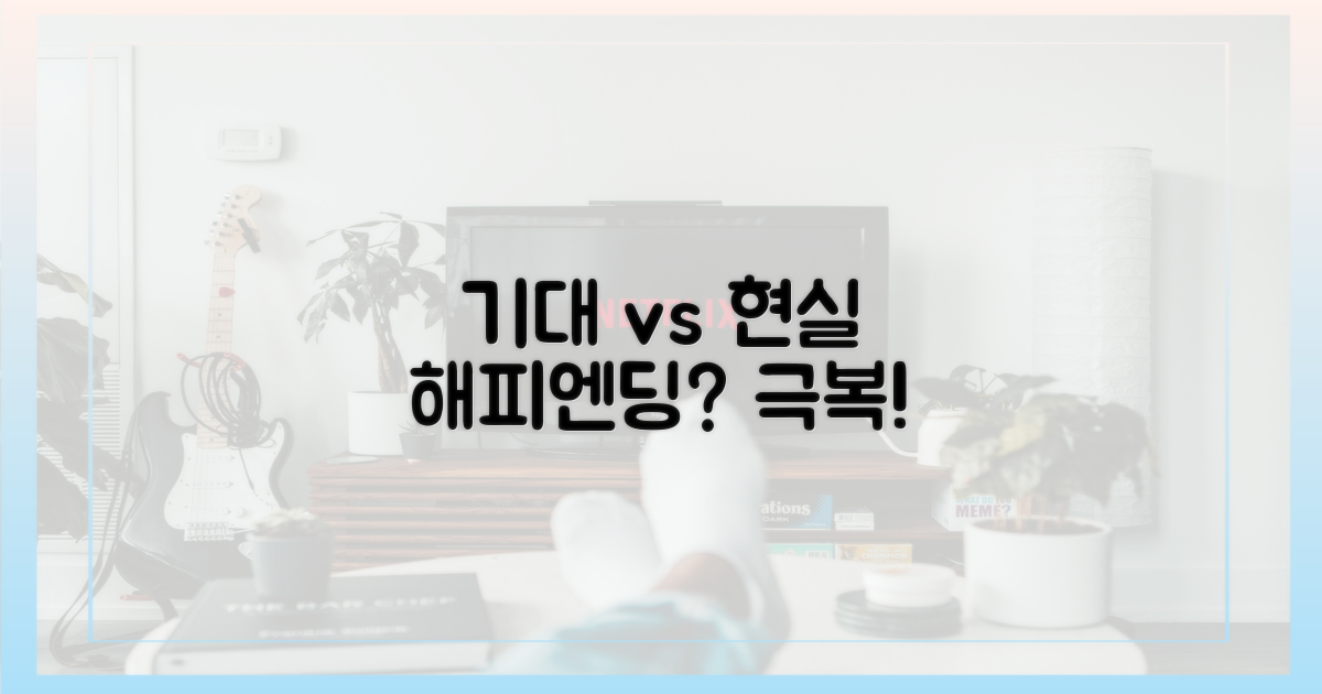 해피엔딩, 기대와 현실의 간극