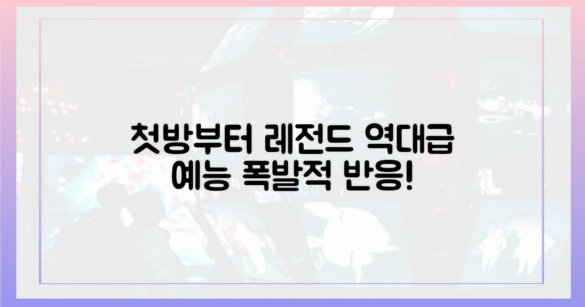 첫방부터 터진 역대급 예능