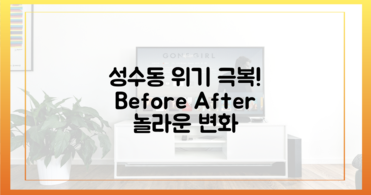 위기 이전 vs 이후: 성수동 극복기