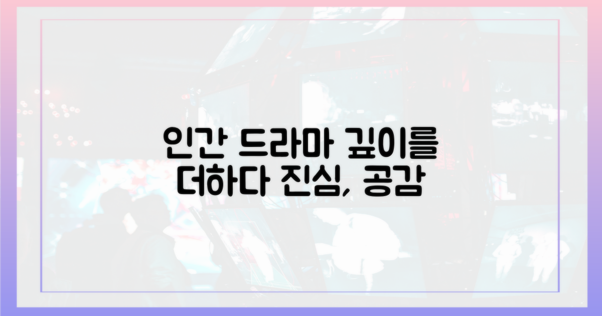 인간 드라마, 깊이를 더하다