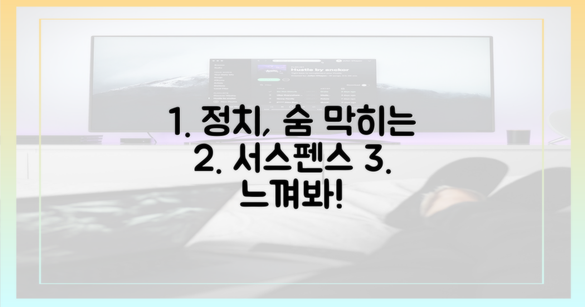 정치, 서스펜스의 묘미