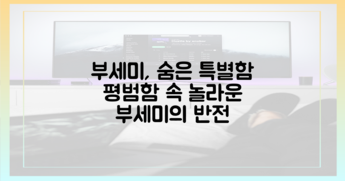 평범함 속에 숨은 특별함, 부세미