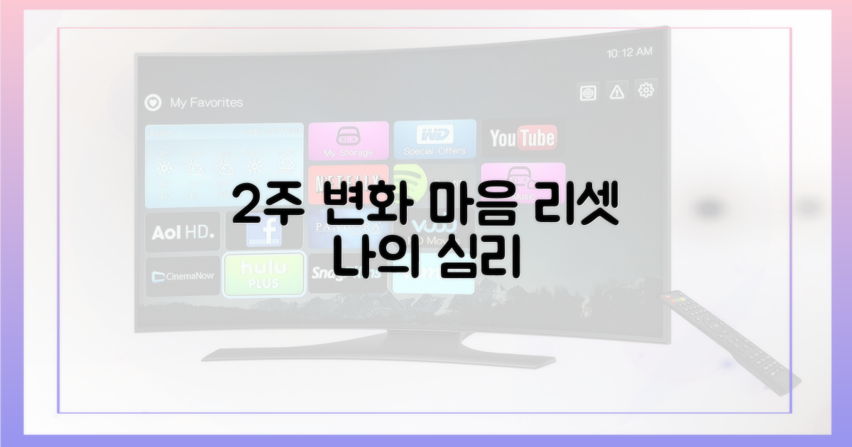 2주간의 심리 변화