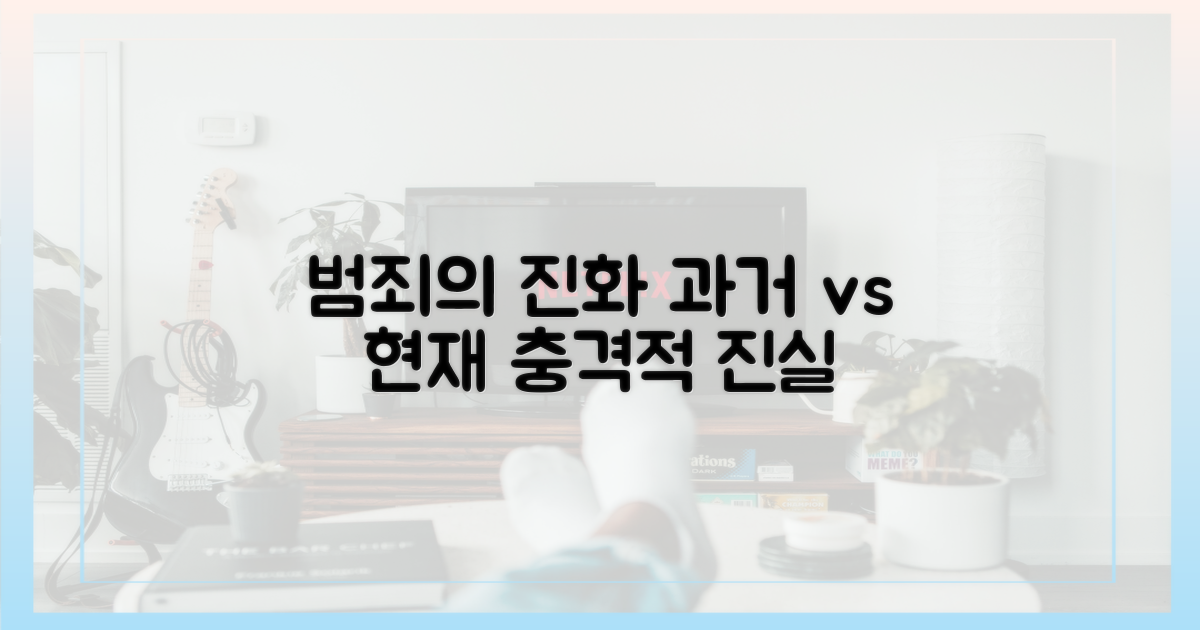 범죄 진화: 과거와 현재