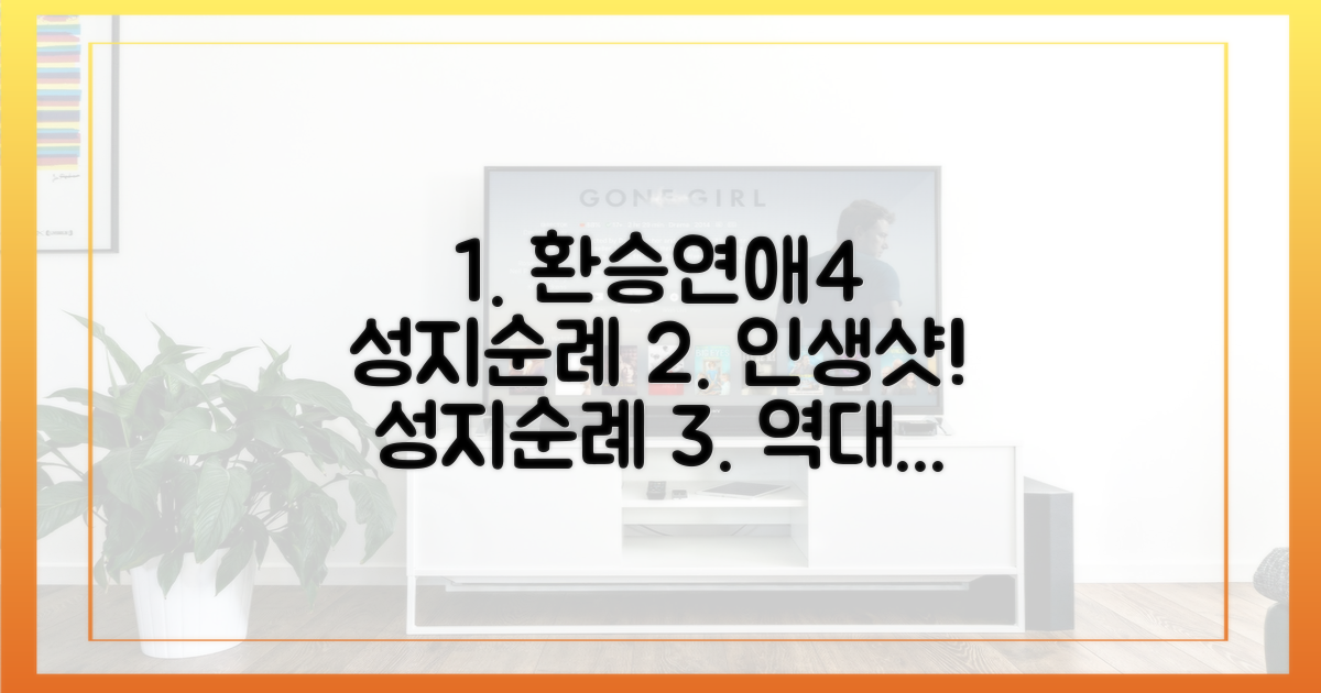 환승연애4 성지순례 가이드