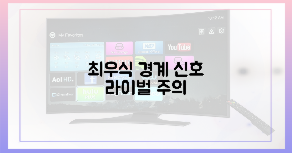 최우식, 라이벌 경계 신호