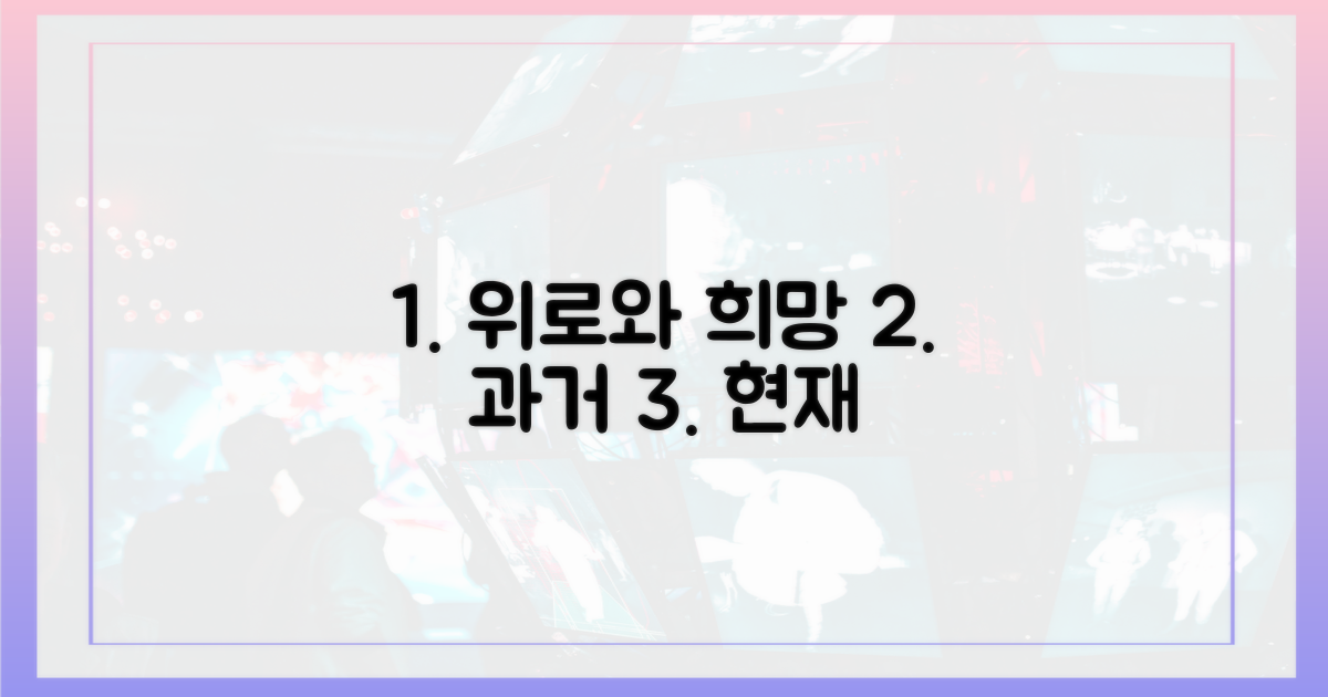 위로와 희망, 과거와 현재