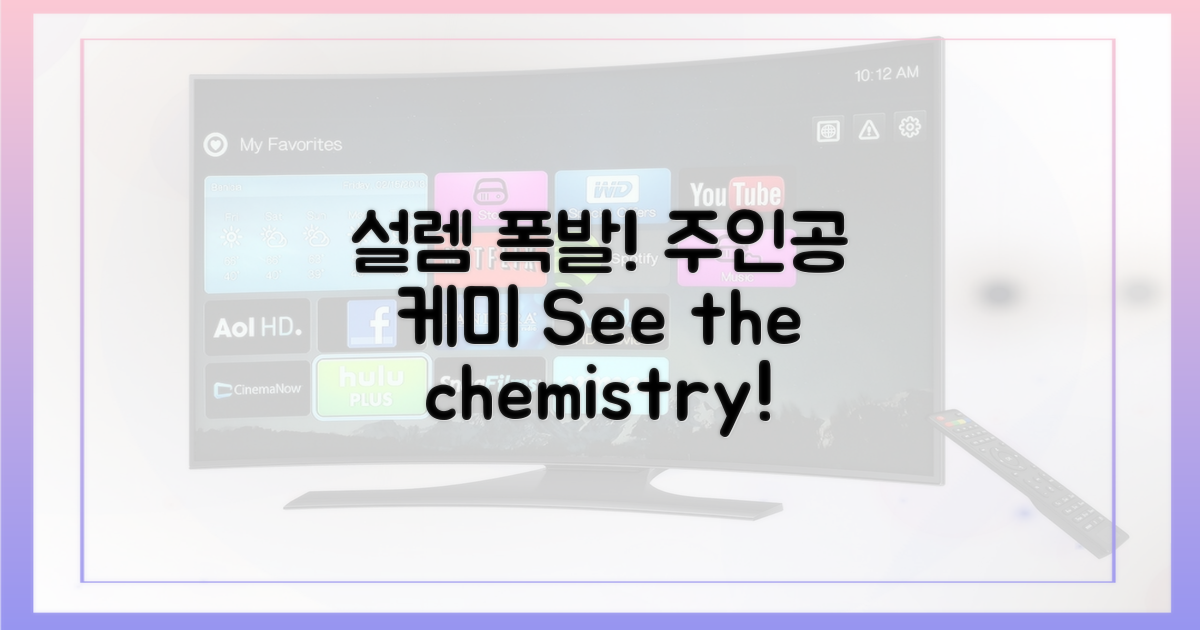 설렘 자극! 남녀 주인공 케미