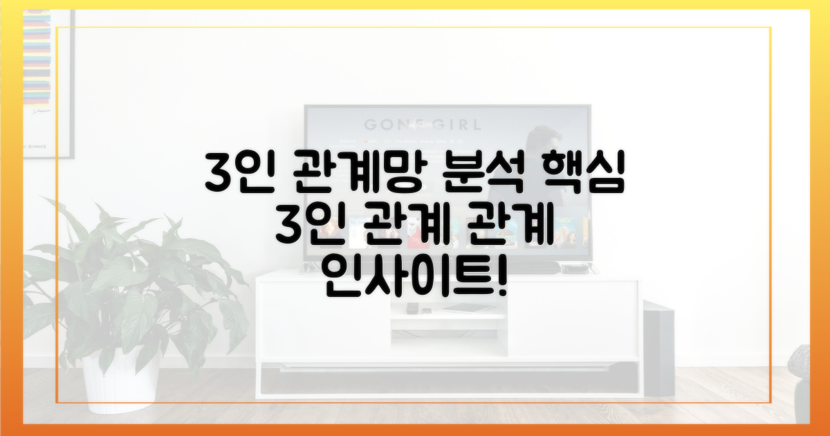 3인 중심 관계망 분석