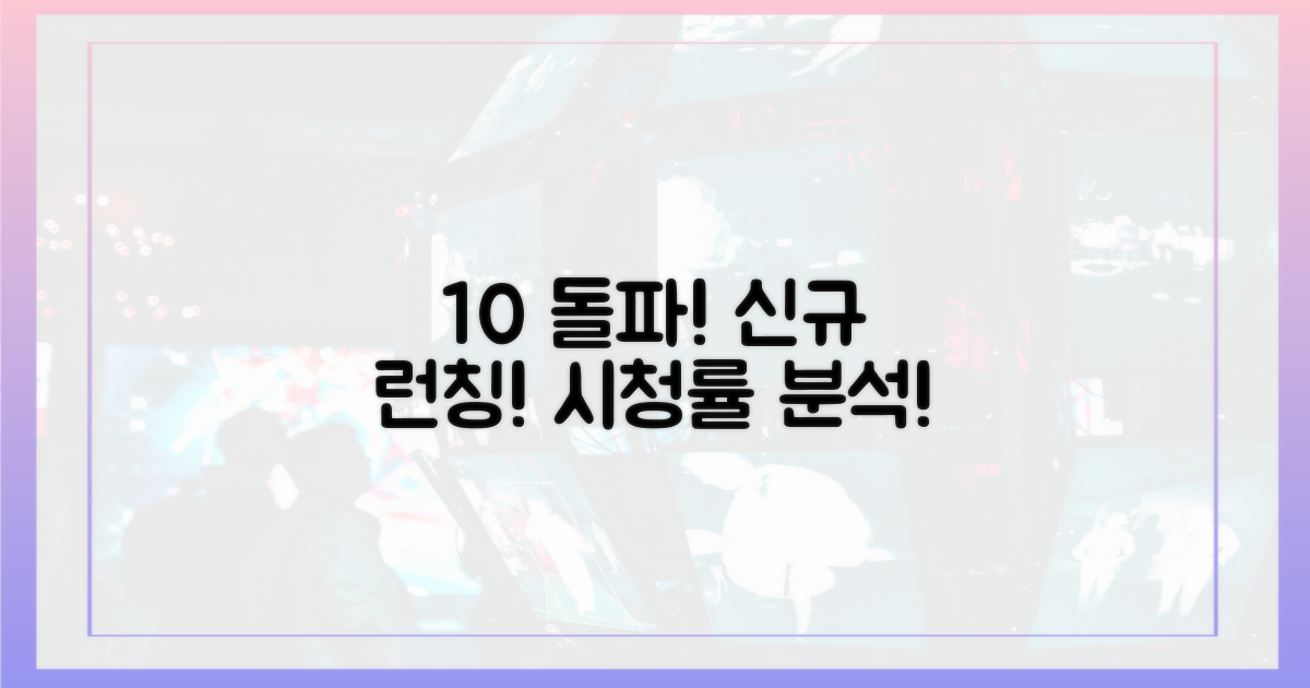10% 돌파! 첫방 시청률 분석