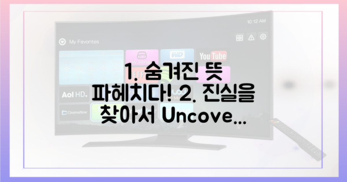 숨겨진 의미, 파헤치다