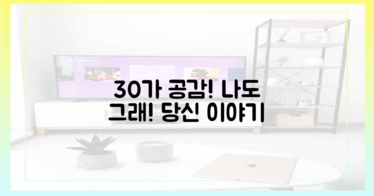 시청자 30% 공감대 형성