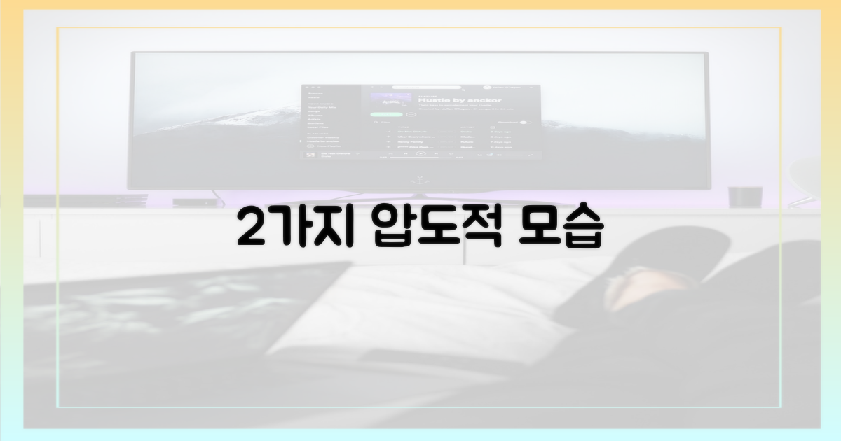 2가지 강렬한 모습