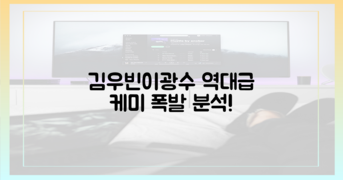 김우빈-이광수 케미 분석!