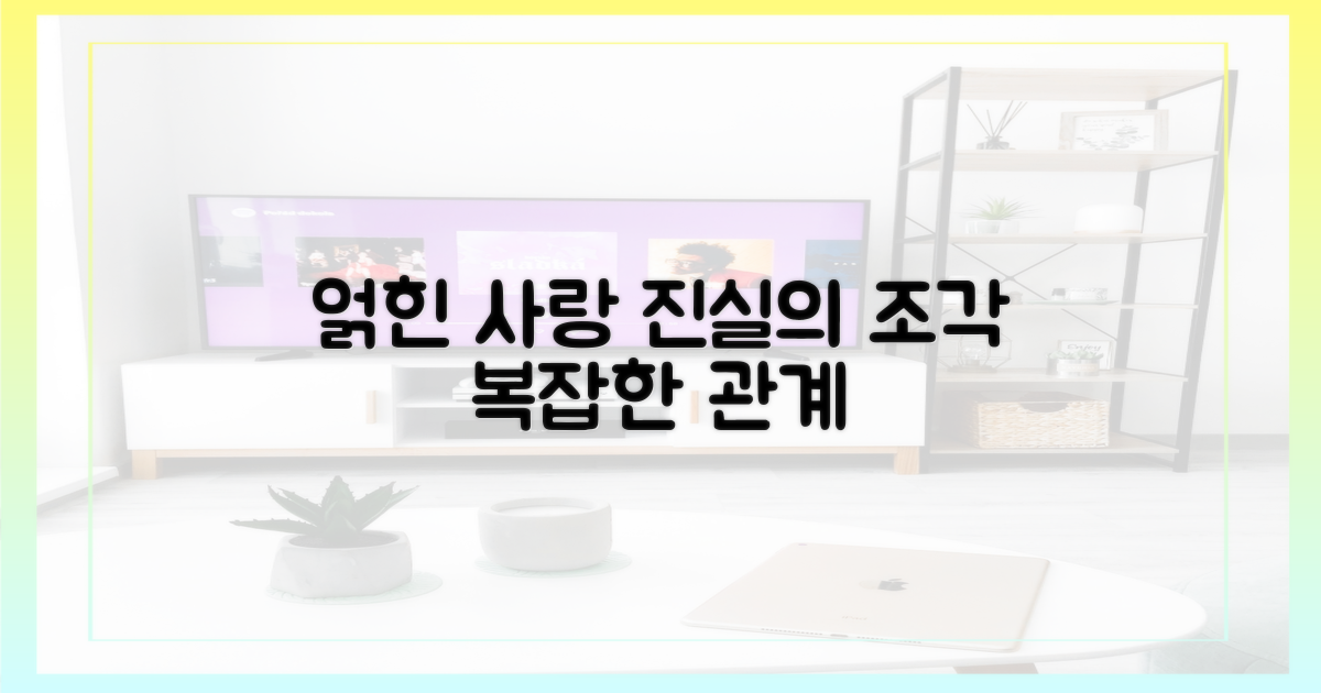 얽힌 사랑, 진실의 조각