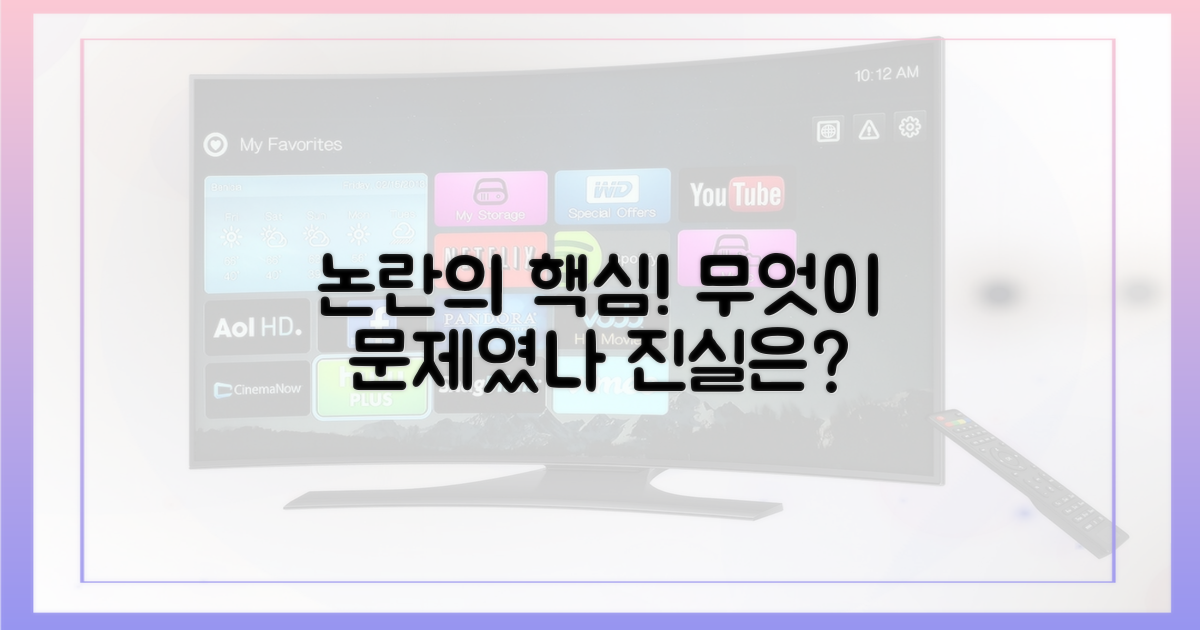 논란 핵심, 무엇이 문제였나