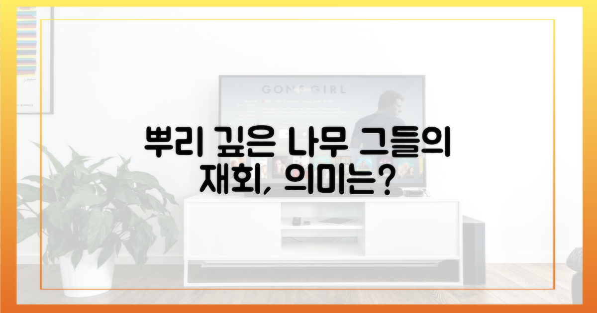 뿌리깊은 나무' 재회, 무엇을 말하나?