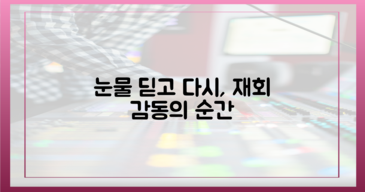 눈물, 그리고 재회