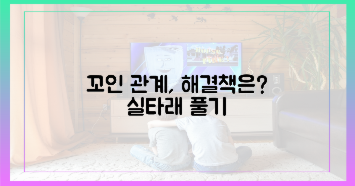 관계도 속 꼬인 실타래, 어디로?