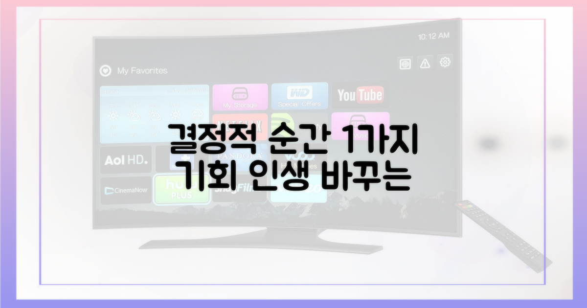 1가지 결정적 순간