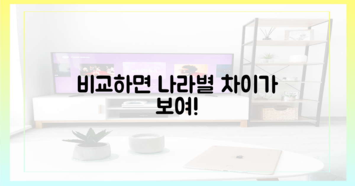 다른 나라와 비교