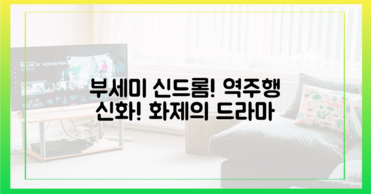 시청률 역주행! 부세미 신드롬