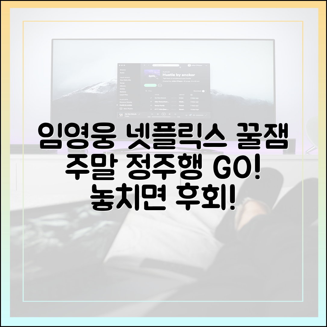 임영웅 넷플릭스 다시보기, 주말 정주행 추천 콘텐츠 등극