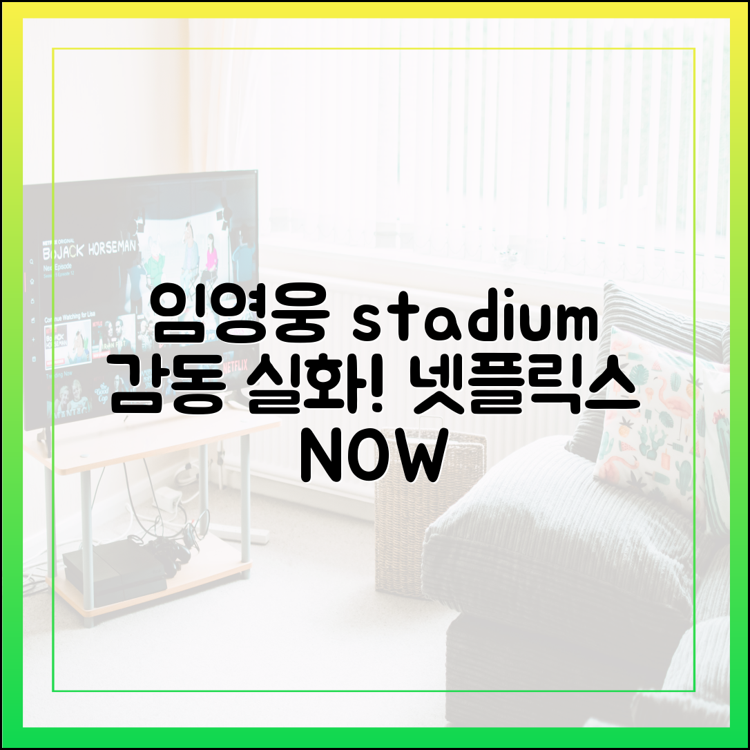 넷플릭스에서 만나는 임영웅, '아임 히어로 더 스타디움' 감동 실화 리뷰