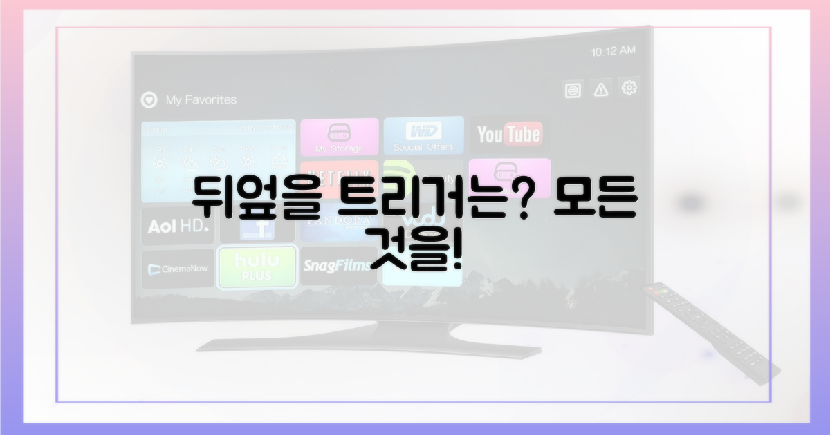 모든 것을 뒤엎을 트리거는?