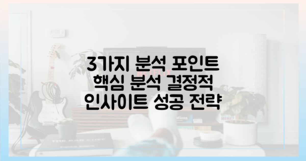 3가지 분석 포인트