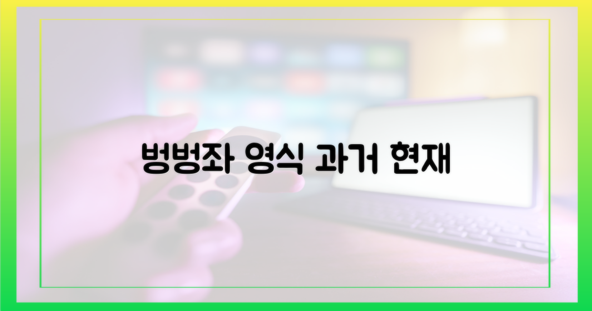 벙벙좌 영식, 과거 vs 현재